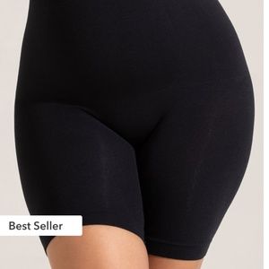 Empetua® All Day Every Day High-Waisted Shaper Shorts -- Medium Large M/L Black